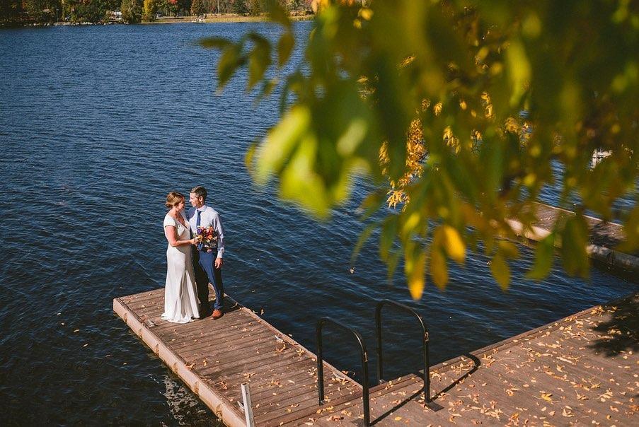 A Magical Wedding at Calabogie Lake